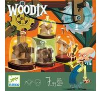 Djeco Jeu éducatif d'action et de réflexes Woodix DJ08464 Multicolore