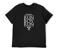 Woodkid Run Boy Run Fashion T Shirt for Men Black 3XL