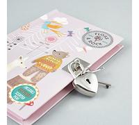 Woodland Agenda verrouillable avec stylo parfumé