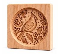 Woodland Animal Cookie Mold, Christmas Holiday DIY Baking Tools (F) | 3D Embossing Cutter, Fox & Squirrel Designs