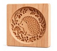 Woodland Animal Cookie Mold, Christmas Holiday DIY Baking Tools (G) | 3D Embossing Cutter, Fox & Squirrel Designs