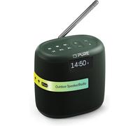 Woodland Enceinte Portable Mini, Haut-Parleur Bluetooth Avec Radio Dab+/Fm (Étanche Ip67, Batterie 17H - Parfait Pour Le Jardin Et Le Camping) Vert