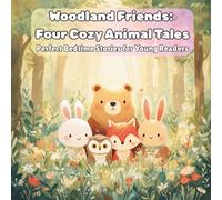 Woodland Friends: Four Cozy Animal Tales: Perfect Bedtime Stories for Young Readers | Four Heartwarming Woodland Adventures | 8.5 x 8.5 Inch Color Picture Book