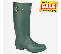 Woodland Hobart Extérieur Imperméable Marche Bottes Coupe Large Unisexe Vert