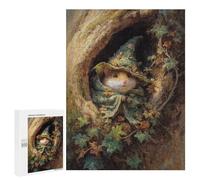 Woodland Mouse in Ivy Nest Puzzle 1000 Pièces Educa Jouet en Bois Cadeau Unique Décoration Intérieure Jeu Éducatif Challenge Toy Adultes Et Enfants À Partir De 14 Ans 500 PCS