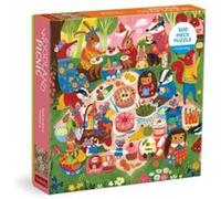 Woodland Picnic 500 Piece Family Puzzle by Mudpuppy Mudpuppy (Auteur)