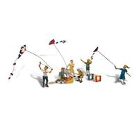 Woodland Scenics A1937 Windy Jour Jouer 8 Ensemble Figurine Échelle Ho - Suivi