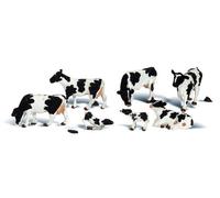 Woodland Scenics A2724 - Holstein Cows & de Veau Ensemble (7 ) O Calibre - T48