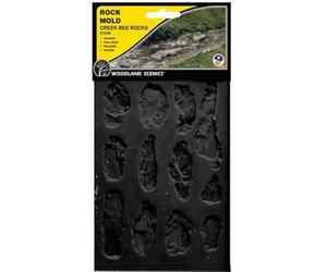 Woodland Scenics C1246 Rock Mold Cr ed Rocks by