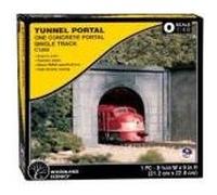 WOODLAND SCENICS C1266 O Tunnel Portal Concrete G