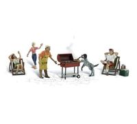Woodland Scenics Échelle H0 / Ho " Barbecue dans le Jardin " Chien Klaut