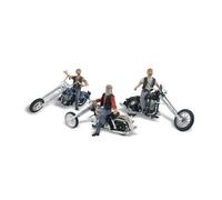 Woodland Scenics Échelle H0 / HO "Biker Treff" Avec Figurines AS5554