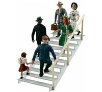 Woodland Scenics HO Scale Scenic Accents Figures/People Set Taking Stairs (6) by Woodland Scenics