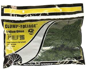 Woodland Scenics Matériau de Feuillage WFC683 Vert Moyen 70 g