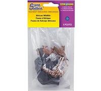 Woodland Scenics Scene Setters Figurines, African Wildlife, 5/Pack Multicolore G