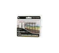 Woodland Scenics US2251 N Poteaux câblés double barre transversale N Gauge