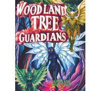 WOODLAND TREE GUARDIANS coloring book: 51 Pages Of Forest Loving Entities Waiting For Color Application By Youthful Elderly, Teens, Adults, And Mature Kids