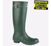 Woodland Wellington Extérieur Imperméable Marche Bottes de Pluie Unisexe Vert