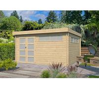 Woodlands Abri de jardin en bois avec toit plat 15 m² Modern - 4604AC