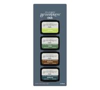 Woodlands BetterPress Lot de 4 mini cartouches d'encre