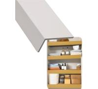 WoodLookWire Revêtement d'étagère pour la maison et la cuisine, 0,8 cm d'épaisseur, durable et facile à nettoyer, parfait pour armoires, tiroirs et étagères