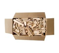 Woodok Bois de Fichte Allume-Feu 14kg - Bois de hêtre sec pour cheminée, barbecue et four - Sans produits chimiques, écologique, combustion propre
