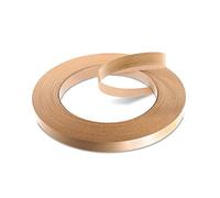 WoodPress® 19 mm Mélamine Stratifié Style Hêtre Bande de Chant en Placage Préencollé - Rouleau de 50 m - Application à Repasser