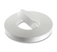 WoodPress® 30 mm Mélamine Blanc Mat Bande de Chant en Placage Préencollé - Rouleau de 50 m - Application à Repasser