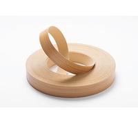 WoodPress® 30 mm Mélamine Stratifié Style Hêtre Bande de Chant en Placage Préencollé - Rouleau de 50 m - Application à Repasser