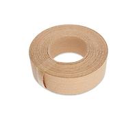 WoodPress® 40 mm Bois de Hêtre Véritable Bande de Chant en Placage Préencollé - Rouleau de 7,5 m - Application à Repasser facile à faire soi-même, couvre le bord d'un panneau MDF standard