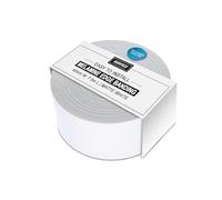 WoodPress® Mélamine Blanc Mat Bande de Chant en Placage Préencollé - Rouleau de 7,5 m Disponible en largeurs de 15 mm, 19 mm, 22 mm, 30 mm et 50 mm (40 mm)