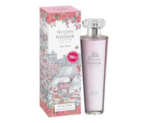 Woods of Windsor True Rose Eau de Toilette, Parfum Floral Femme avec Notes de Feuille de Violette et Rose Otto, Parfum