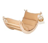 WoodsCraft Arche d'Escalade pour Bebe et Enfant avec Coussin Hypoallergénique | Arche Montessori Bebe - Arche Escalade | Jeux Montessori: Escalade Enfant Interieur