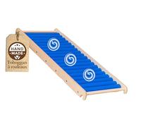 WoodsCraft Montessori Toboggan Interieur Enfant pour Triangle Escalade, Échelle à Grimper | Glissière à Rouleaux pour Expérience Sensorielle Étonnante | Toboggan Enfant & Bebe (Medium)
