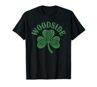 Woodside Queens New York Irish Clover Celtic Knots Irlande T-Shirt