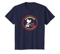 Woodstock - 3 Jours T-Shirt, Enfant, Bleu Marine, 8 Ans