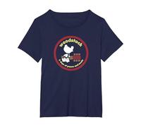 Woodstock - 3 Jours T-Shirt, Femme Grandes Tailles, Bleu Marine, 2X