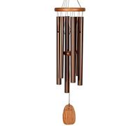 Woodstock Amazing Grace Chime Carillon éolien Moyen en Aluminium et Bois de Couleur Bronze, Longueur : 60,9 cm, AGMBR