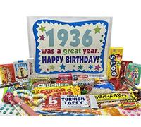 Woodstock Candy ~ 1936 85e anniversaire boîte cadeau de bonbons rétro nostalgique de l'enfance pour homme ou femme de 85 ans