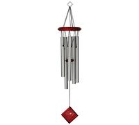 Woodstock Chimes Carillon de Polaris en Argent Collection Encore Carillon