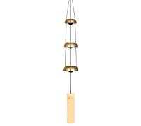 Woodstock Chimes TB3C Temple Bells Trio Carillon éolien en laiton