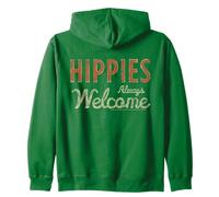 Woodstock Hippies Welcome Sweat à Capuche