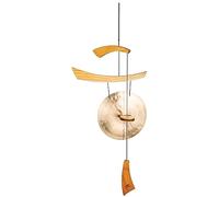 Woodstock Chimes Gong en métal Empereur Marron 8,6 cm