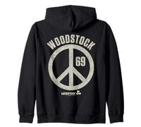 Woodstock Sign of Peace Sweat à Capuche