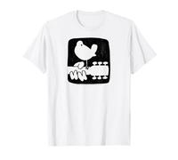 Woodstock - Sing (logo noir) T-Shirt