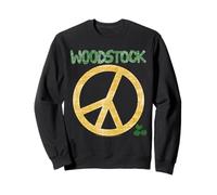 Woodstock Stitch Peace Sign Sweatshirt