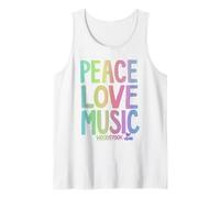 Woodstock The Love, Peace, Music Débardeur