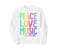 Woodstock The Love, Peace, Music Sweatshirt