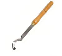 Woodturning Tool Swan Neck Wood Turning Chisel Blade Lathe Hollowing Tool for Woodworking Parting Tool
