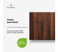 WoodVista meuble haut | Soft-close | Poignées en aluminium | Matériaux durables